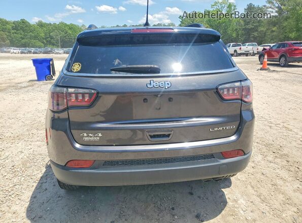 3C4NJDCB3JT266253 2018 JEEP COMPASS Серый Вид сзади