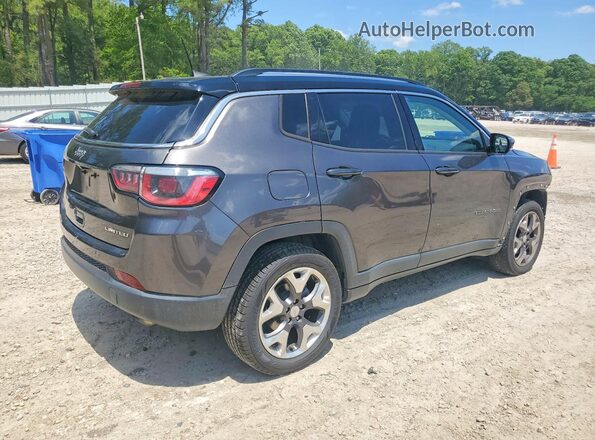 3C4NJDCB3JT266253 2018 JEEP COMPASS Серый Задняя правая четверть