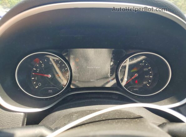 3C4NJDCB3JT266253 2018 JEEP COMPASS Серый Вид щитка приборов