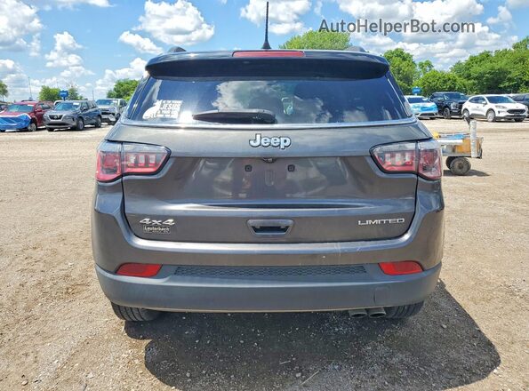 3C4NJDCB3JT282646 2018 JEEP COMPASS Gray Vista trasera