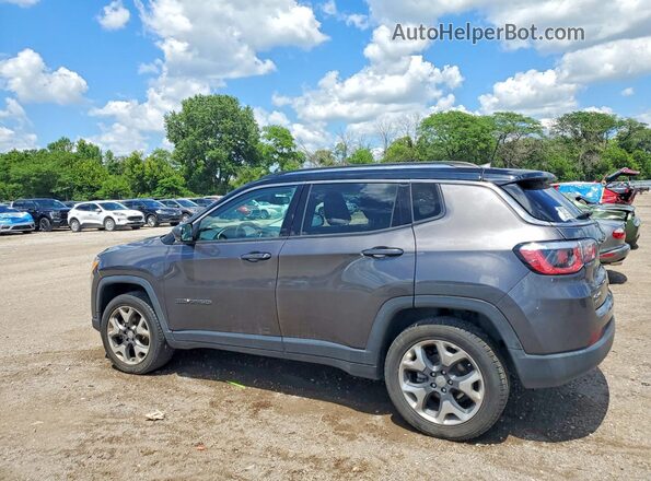 3C4NJDCB3JT282646 2018 JEEP COMPASS Gray Trasero izquierdo