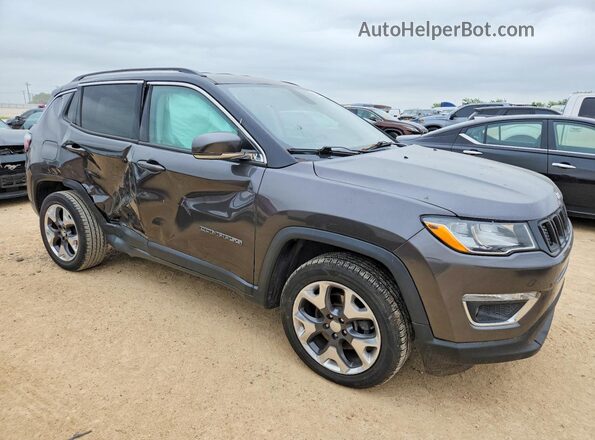 3C4NJDCB3JT457882 2018 JEEP COMPASS Gray Przód prawy