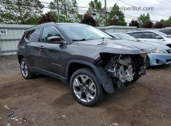 3C4NJDCB3KT599764 2019 JEEP COMPASS Gray წინა მარჯვენა