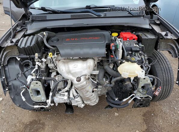 3C4NJDCB3KT599764 2019 JEEP COMPASS Gray ძრავის განყოფილების ხედი
