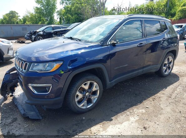3C4NJDCB3LT204581 2020 JEEP COMPASS Blue Front left