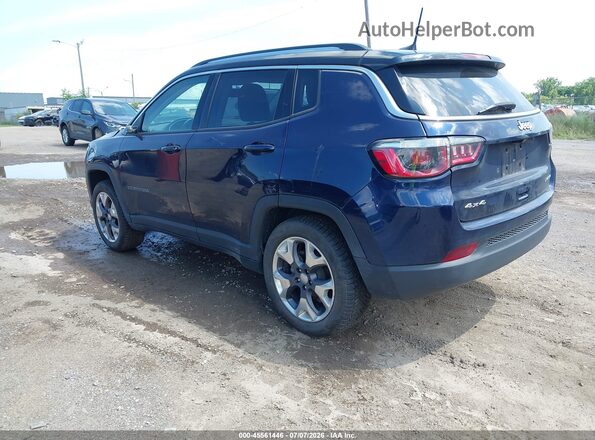 3C4NJDCB3LT204581 2020 JEEP COMPASS Blue Rear left