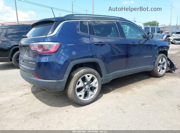 3C4NJDCB3LT204581 2020 JEEP COMPASS Blue Rear right