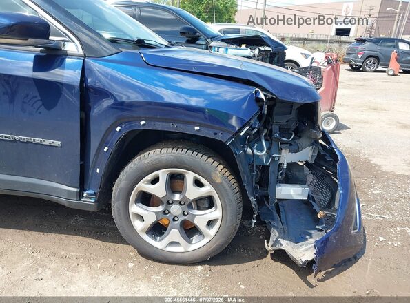 3C4NJDCB3LT204581 2020 JEEP COMPASS Blue Front view