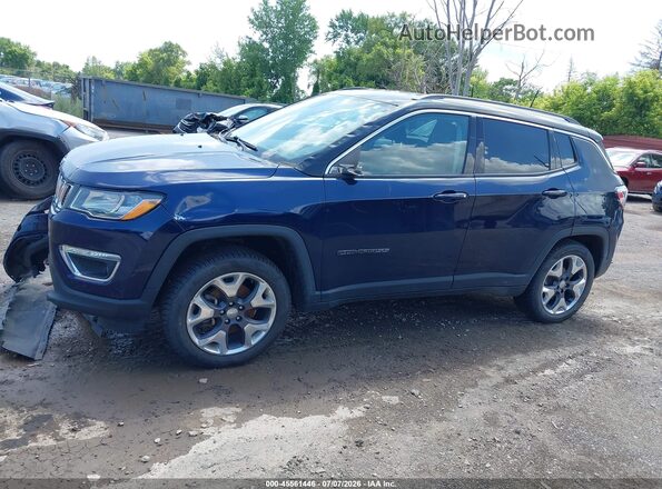3C4NJDCB3LT204581 2020 JEEP COMPASS Blue Rear interior view
