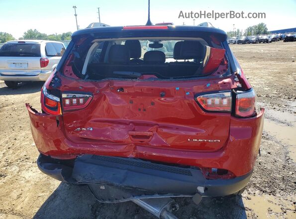 3C4NJDCB3LT228329 2020 JEEP COMPASS Red უკანა ხედი