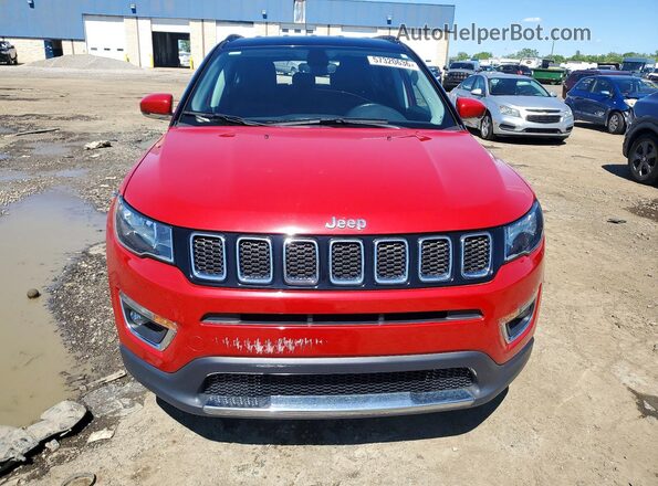 3C4NJDCB3LT228329 2020 JEEP COMPASS Red წინა ხედი