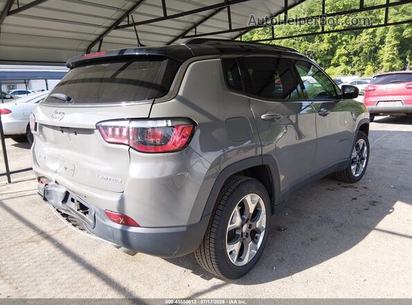 3C4NJDCB3MT544816 2021 JEEP COMPASS Gray Trasero derecho