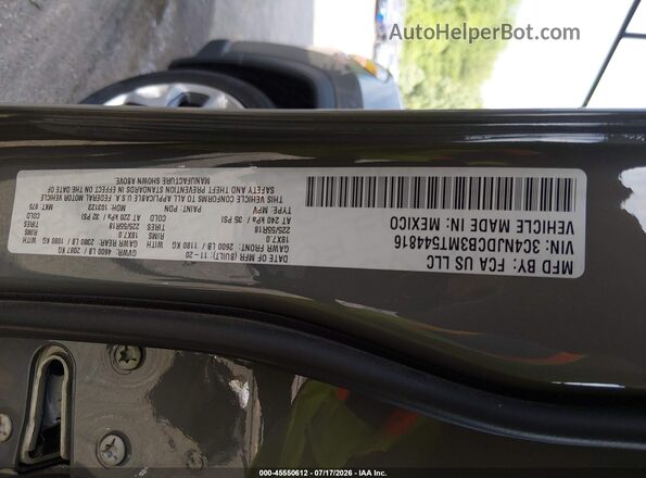 3C4NJDCB3MT544816 2021 JEEP COMPASS Gray Vista del compartimento del motor