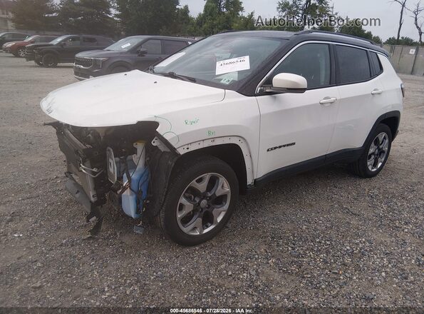 3C4NJDCB3MT544914 2021 JEEP COMPASS Белый Передняя левая четверть