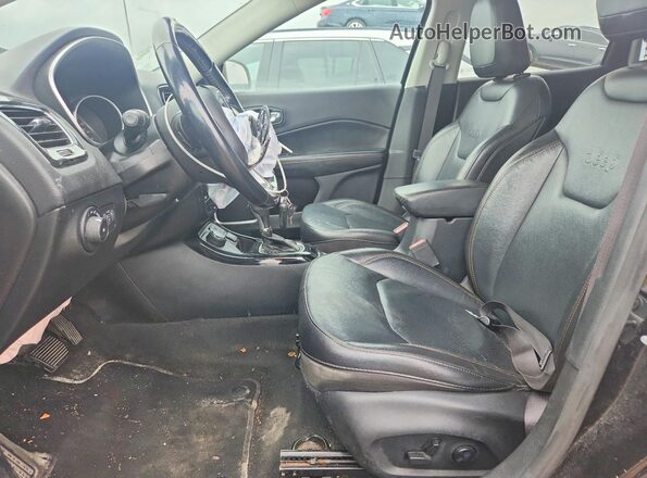 3C4NJDCB3MT576035 2021 JEEP COMPASS Black Вид салону спереду