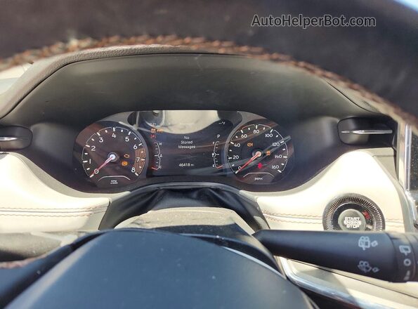 3C4NJDCB3NT153294 2022 JEEP COMPASS Gray Instrument cluster view