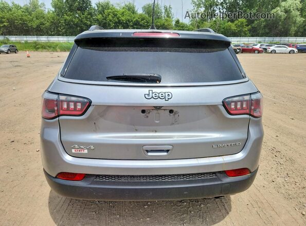 3C4NJDCB4KT766505 2019 JEEP COMPASS Gray Вид ззаду