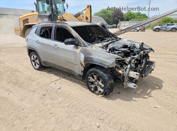 3C4NJDCB4KT766505 2019 JEEP COMPASS Gray Передня права чверть