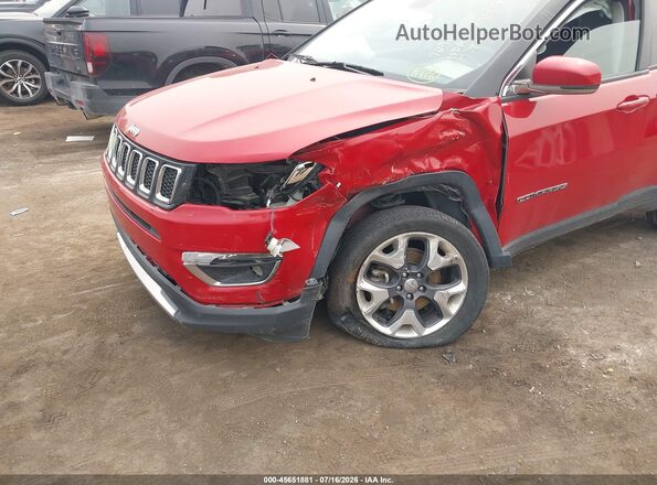 3C4NJDCB4KT767296 2019 JEEP COMPASS Red Vista frontal