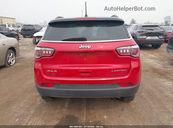 3C4NJDCB4KT767296 2019 JEEP COMPASS Red 