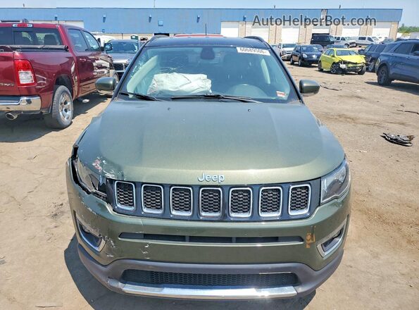 3C4NJDCB4KT826511 2019 JEEP COMPASS Green Vista frontal