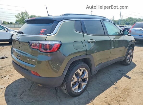 3C4NJDCB4KT826511 2019 JEEP COMPASS Green Trasero derecho