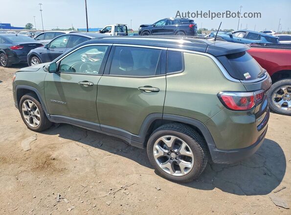 3C4NJDCB4KT826511 2019 JEEP COMPASS Green Trasero izquierdo