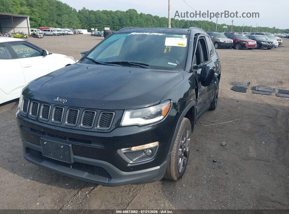 3C4NJDCB4LT235600 2020 JEEP COMPASS Black Передня ліва чверть