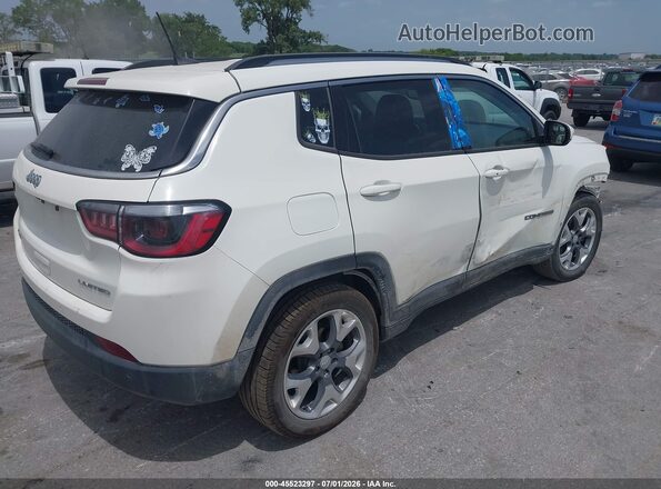 3C4NJDCB4MT520427 2021 JEEP COMPASS White Trasero derecho
