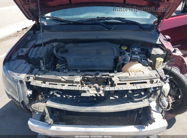 3C4NJDCB4MT594852 2021 JEEP COMPASS Red Vista trasera