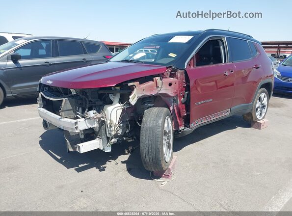 3C4NJDCB4MT594852 2021 JEEP COMPASS Red Vista frontal