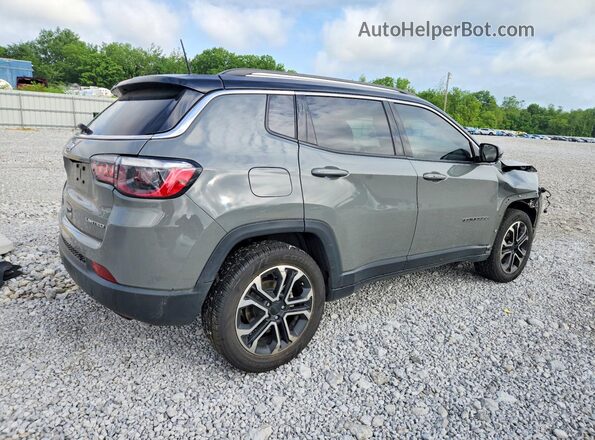 3C4NJDCB4NT165373 2022 JEEP COMPASS Gray Задня права чверть