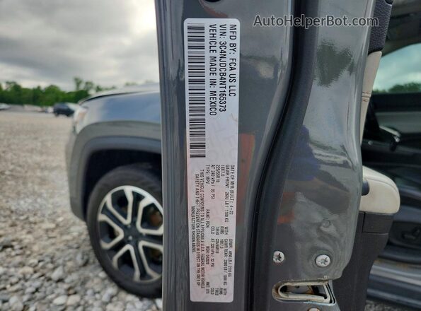 3C4NJDCB4NT165373 2022 JEEP COMPASS Gray Панорамний вид салону 360°