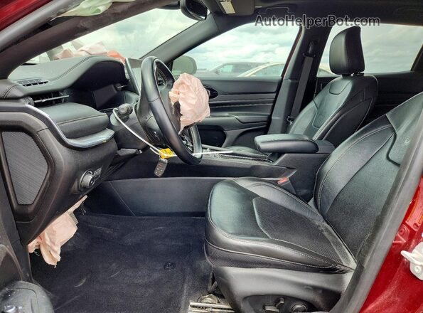 3C4NJDCB4NT215124 2022 JEEP COMPASS Burgundy Вид салону спереду