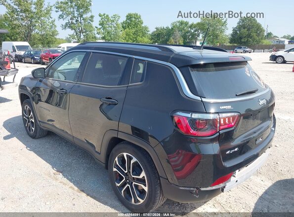 3C4NJDCB4NT232294 2022 JEEP COMPASS Black Tył lewy