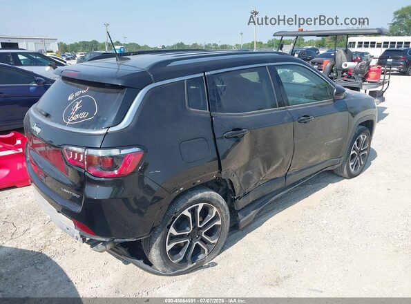 3C4NJDCB4NT232294 2022 JEEP COMPASS Black Tył prawy