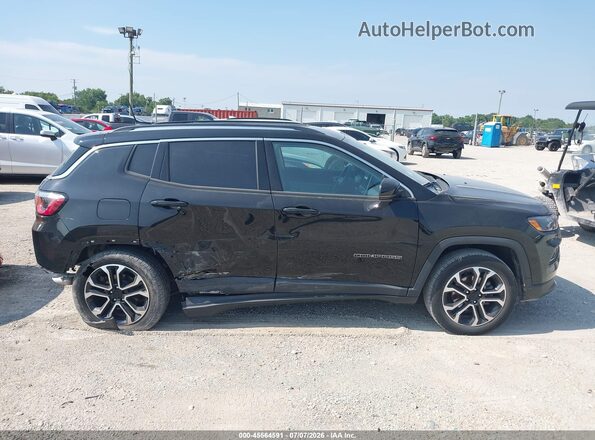 3C4NJDCB4NT232294 2022 JEEP COMPASS Black Widok wnętrza z tyłu