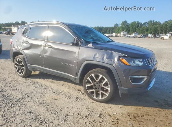 3C4NJDCB5JT104706 2018 JEEP COMPASS Серый Передняя правая четверть