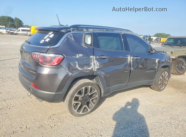 3C4NJDCB5JT104706 2018 JEEP COMPASS Серый Задняя правая четверть