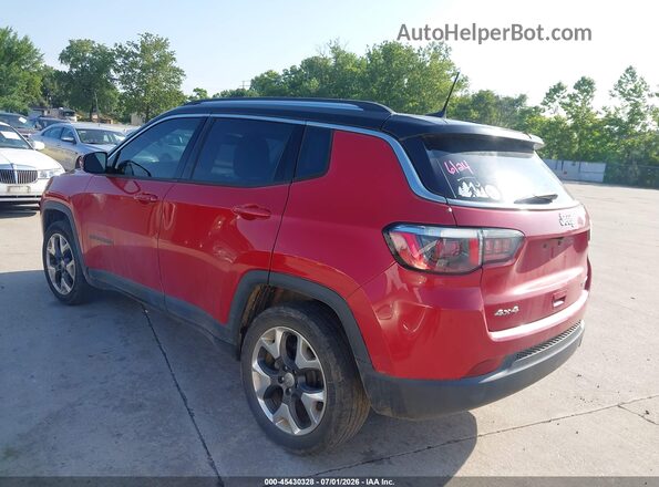 3C4NJDCB5JT320703 2018 JEEP COMPASS Red Հետևի ձախ