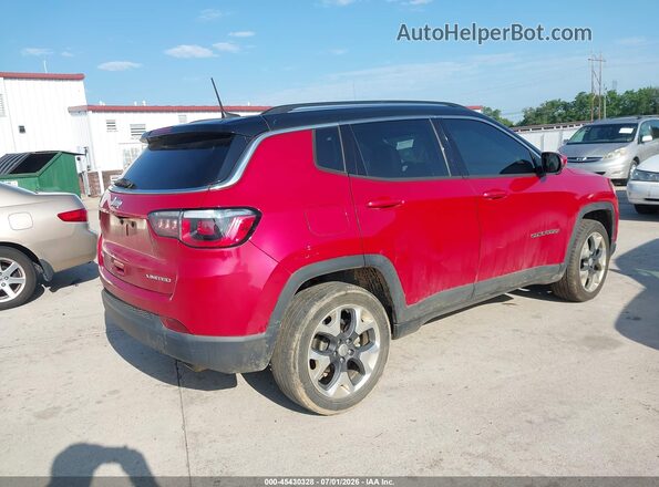 3C4NJDCB5JT320703 2018 JEEP COMPASS Red Հետևի աջ