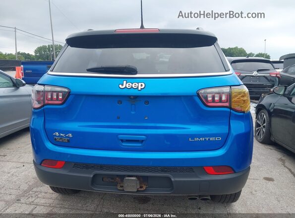 3C4NJDCB5JT456572 2018 JEEP COMPASS Blue 