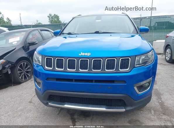 3C4NJDCB5JT456572 2018 JEEP COMPASS Blue Սալոնի հետևի տեսք
