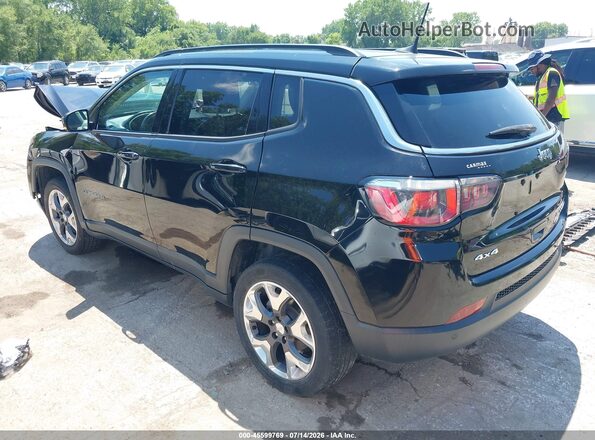 3C4NJDCB5KT594291 2019 JEEP COMPASS Black Tył lewy