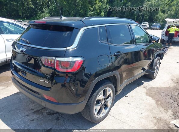 3C4NJDCB5KT594291 2019 JEEP COMPASS Black Tył prawy