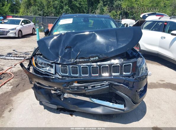 3C4NJDCB5KT594291 2019 JEEP COMPASS Black Widok z przodu