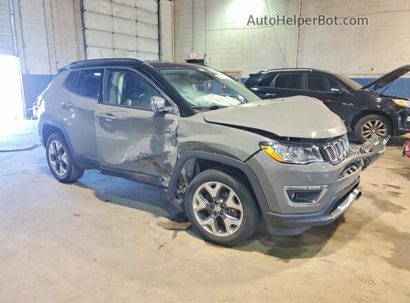 3C4NJDCB5KT673024 2019 JEEP COMPASS Gray Առջևի աջ