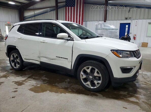 3C4NJDCB5KT753469 2019 JEEP COMPASS Белый Передняя правая четверть