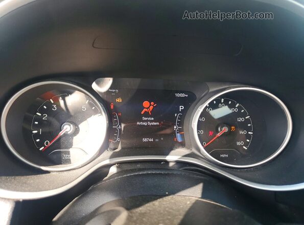 3C4NJDCB5LT223813 2020 JEEP COMPASS Серый Вид щитка приборов
