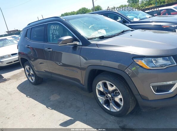 3C4NJDCB5MT504611 2021 JEEP COMPASS Gray Widok zestawu wskaźników